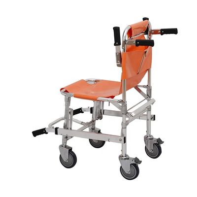 کیفیت  CE Emergency Evacuation Equipment Folding Stair Stretcher Orange کارخانه